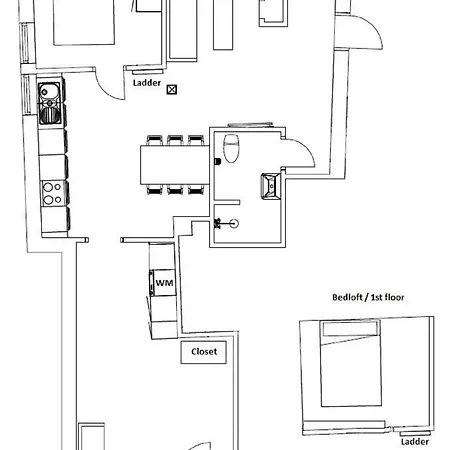 Apartamento Ribe Ferielejlighed *